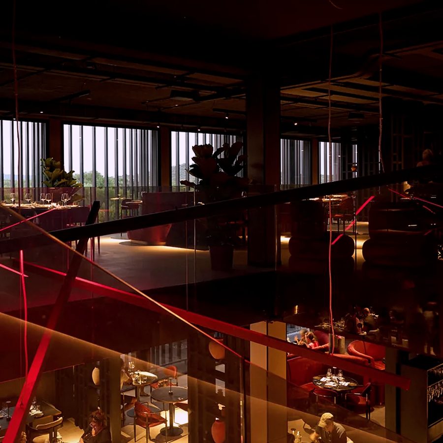 La sala del ristorante
