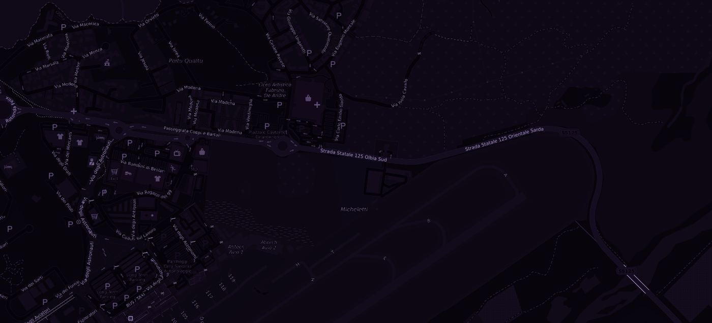 Mappa di Olbia